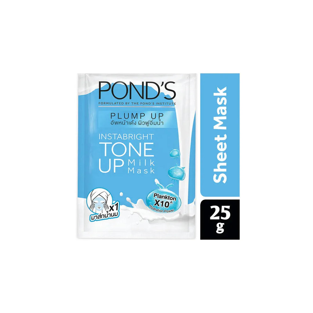 Pond’s Plump Up Insta bright Tone Up Milk Mask - 25g Pond's