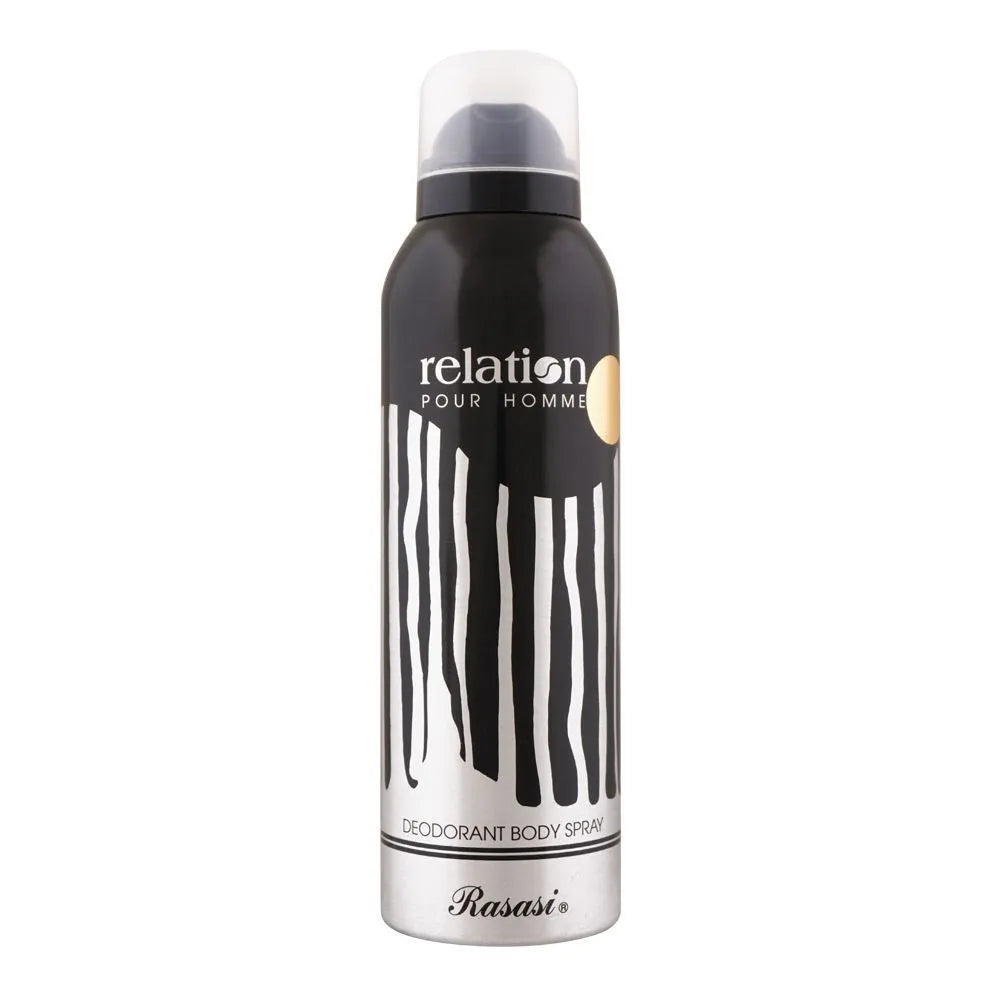 Rasasi Relation Homme Deodorant Spray, For Men - 200ml Rasasi