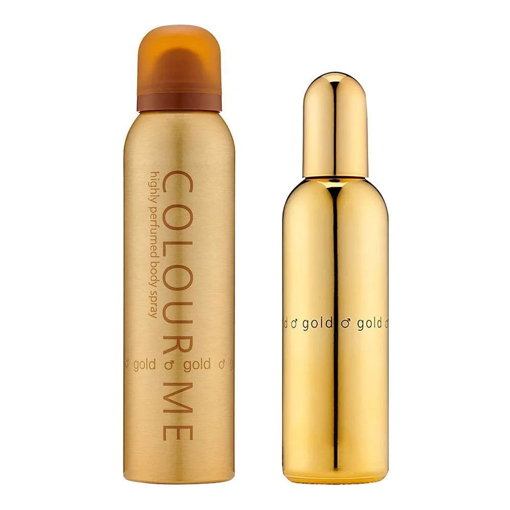 Milton Lloyd Color Me Gold Homme Set For Men, Eau De Toilette, 90ml + Milton Lloyd
