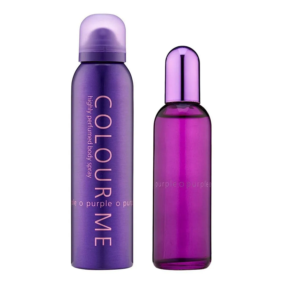Milton Lloyd Color Me Purple Femme Set For Women, Eau De Parfum Milton Lloyd