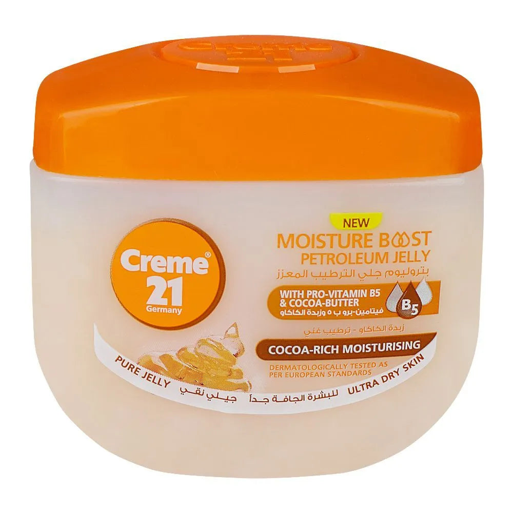 Creme 21 Moisture Boost Cocoa-Rich Moisturizing Petroleum Jelly Creme 21