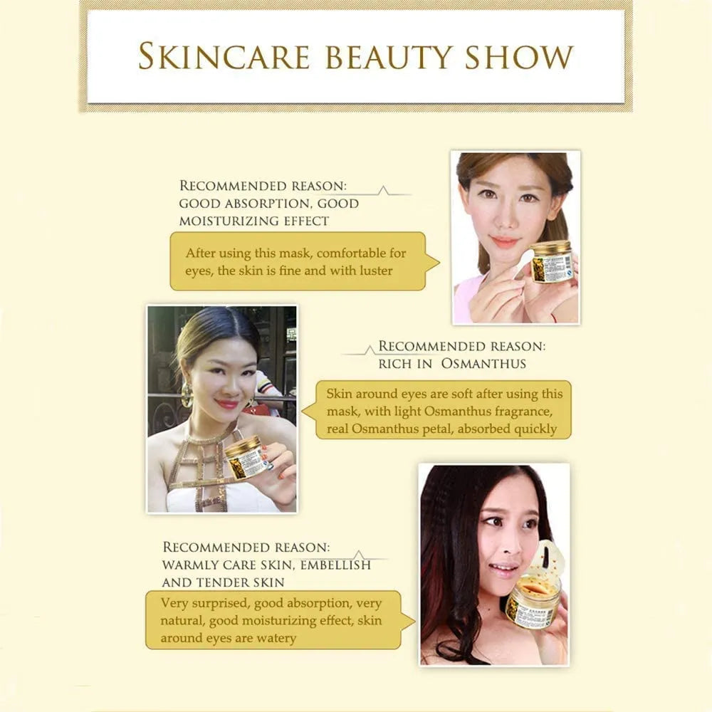 BIOAQUA Golden Osmanthus Eye Mask Gold Eye Treatment Masks Bioaqua