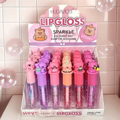 HUDAMOJI LIPGLOSS ( Sparkle, Coloured Tint ) Hudamoji