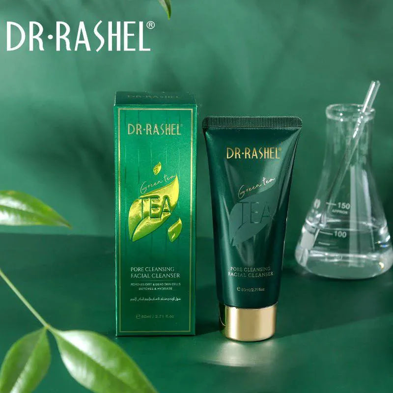 Dr.Rashel Green Tea Pore Cleansing Facial Cleanser - 80ml DR.Rashel