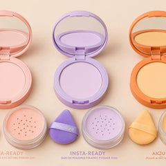 Mocallure 2 in 1 Compact + Loose Powder Mocallure