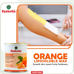 Ezabella Orange Liposoluble Hair Removing Wax Ezabella