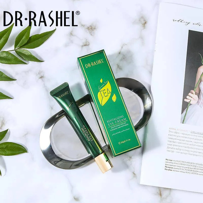 Dr Rashel Green Tea Revitalizing Eye Cream Dilute Dark Circles Eye Bags And Puffiness -  20g DR.Rashel