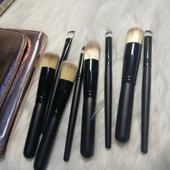 Professional Makeup Brush 8pc Set Cosmia.pk