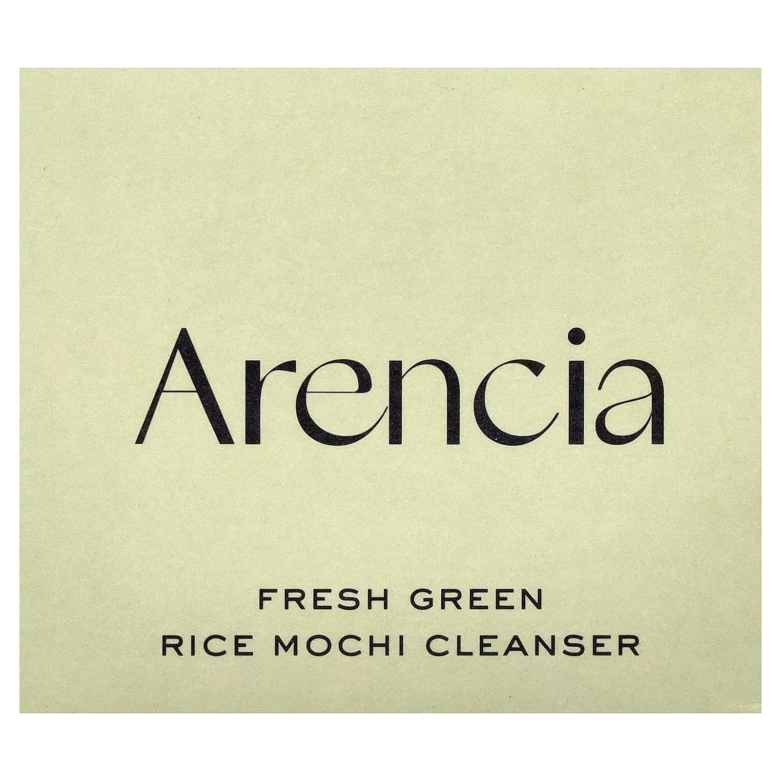 Arencia Fresh Green Rice Mochi Cleanser - 120g Arencia