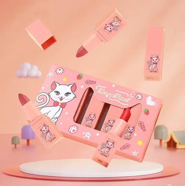 Dragon Ranee 5Pcs Matte Lipstick Set Dragon Ranee