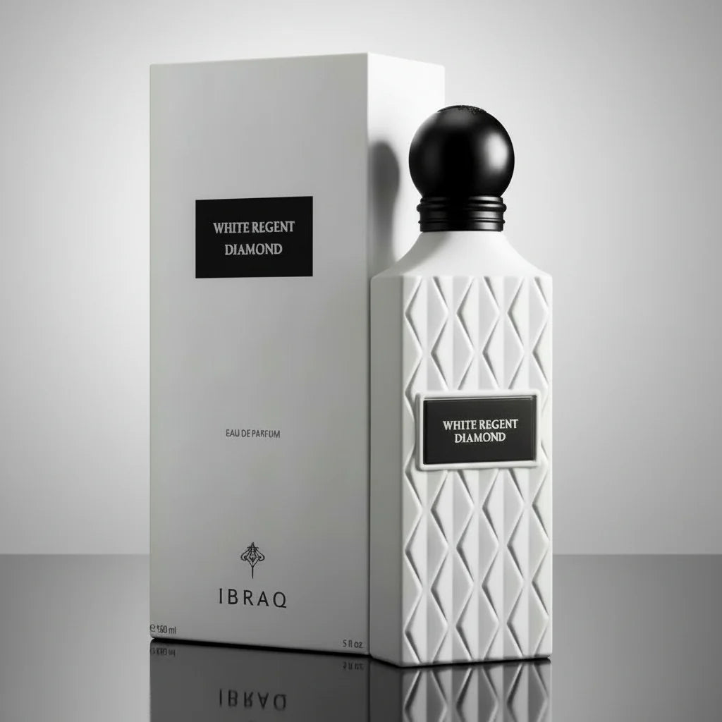 Ibraq White Regent Diamond Eau de Parfum by Ibrahim Al Qurashi – 200ml Ibrahim Al Qurashi