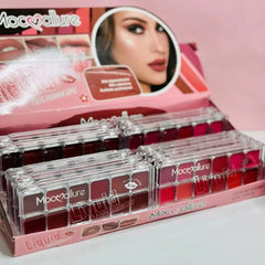 Mocallure Matte Cream Lipstick Palette - 12 Colors Mocallure