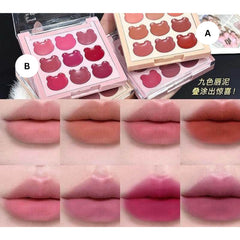 Artskin 9 Color Creamy Lipgloss Palatte Artskin