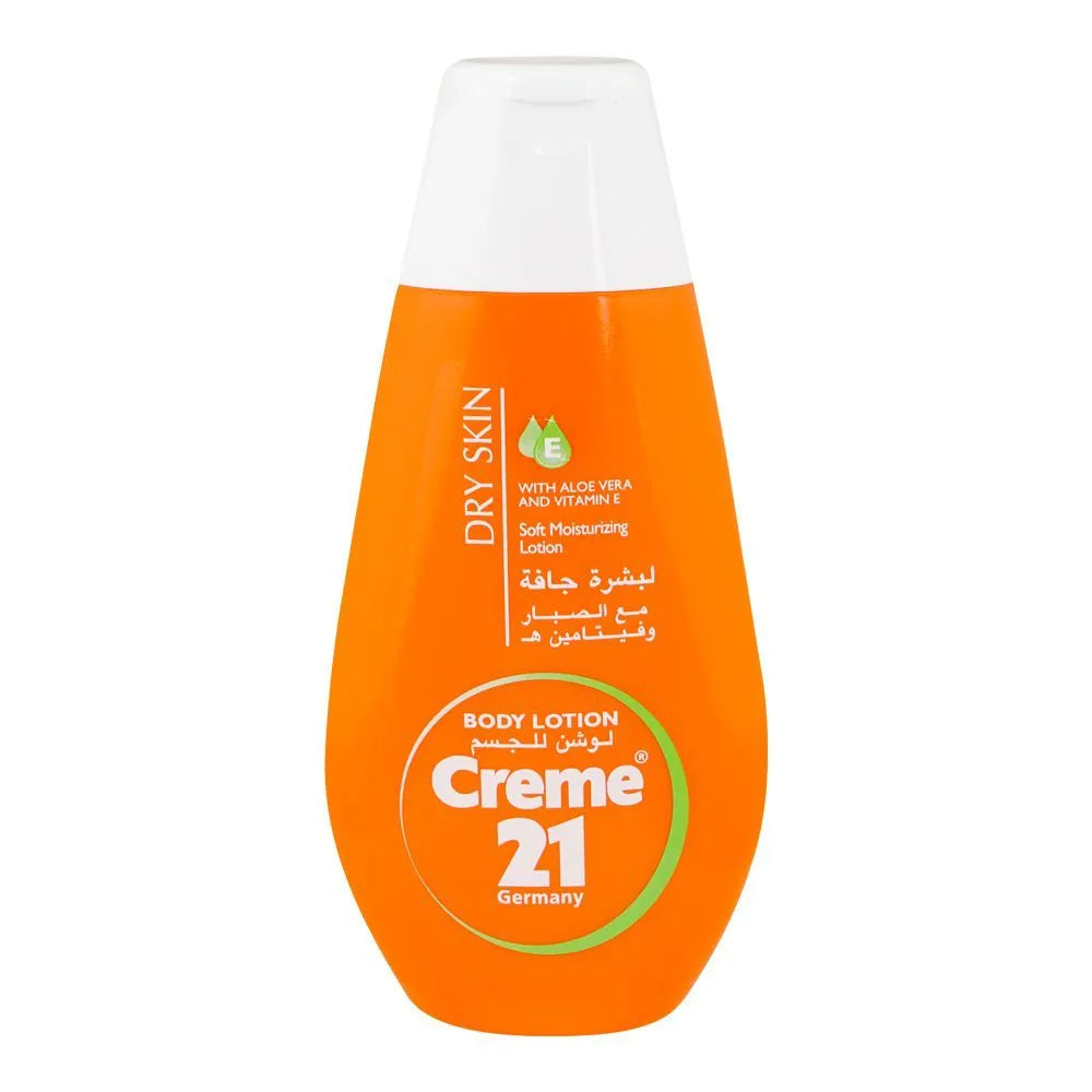 Creme 21 Dry Skin Lotion with Vitamin E & Aloe Vera - 250ml Creme 21