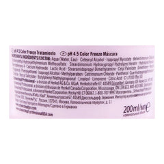 Schwarzkopf Bonacure Color Freeze Treatment - 200ml Schwarzkopf