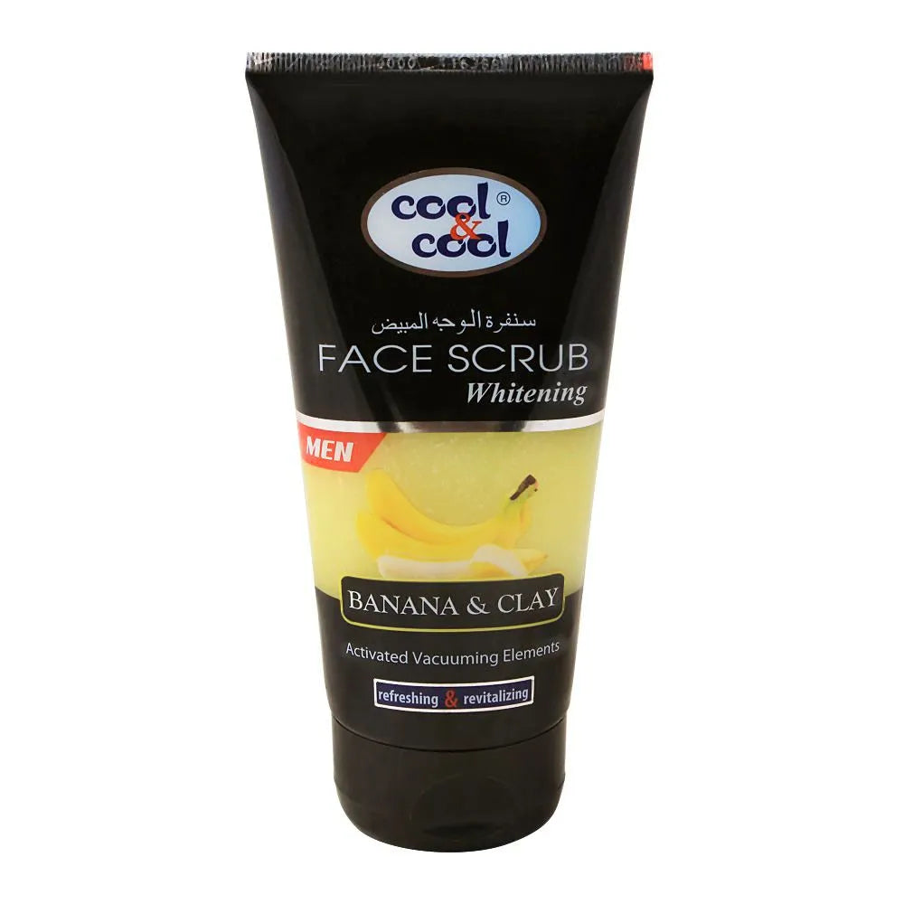 Cool & Cool Men Banana & Clay Whitening Face Scrub Cool & Cool
