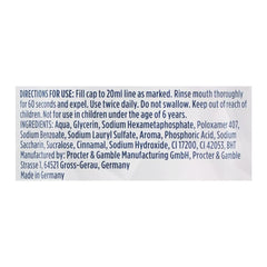 Oral-B 3D White Luxe 7 Perfection Clean Mint Mouthwash - 500ml Oral-B