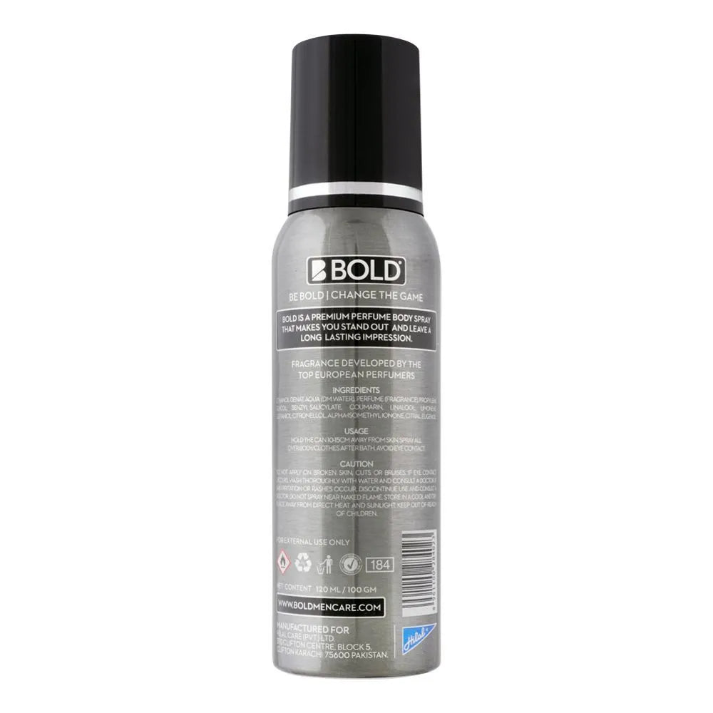 Bold Allure Perfumed Body Spray - 120ml Bold