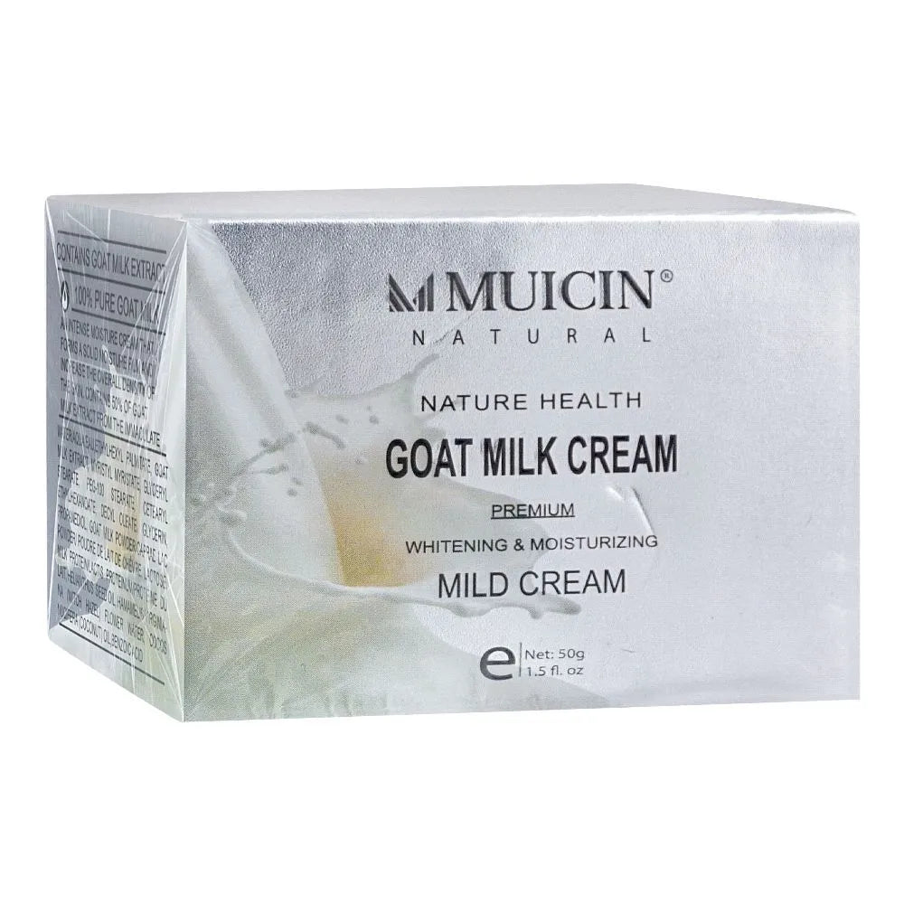 MUICIN - Goat Milk Brightening & Moisturising Mild Cream - 50g Muicin