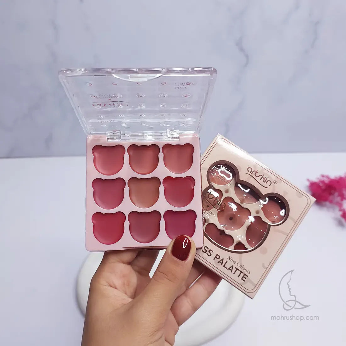 Artskin Nine Colours Lipgloss Palette ARTSKIN
