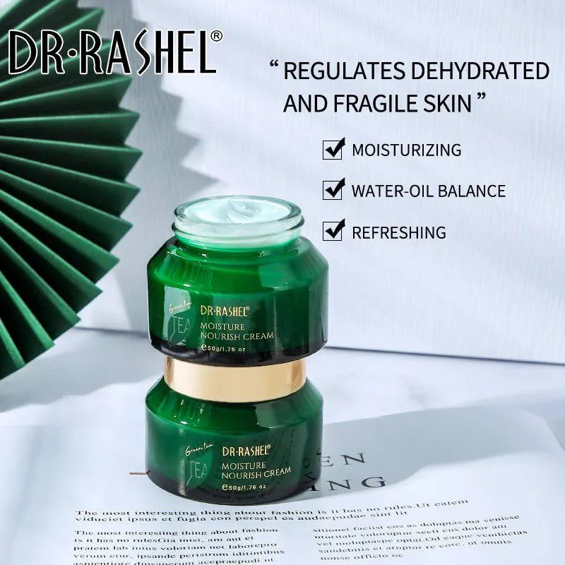 Dr.Rashel Green Tea Moisture Nourish Cream - 50g DR.Rashel