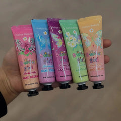 Kaliya Beauty 5 Pcs Sweet Girl Butterfly Hand Cream - Each 30g Kaliya Beauty