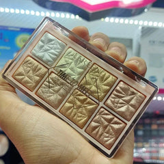 Lareen Time To Meet 8 Color Highlighter Palette Lareen