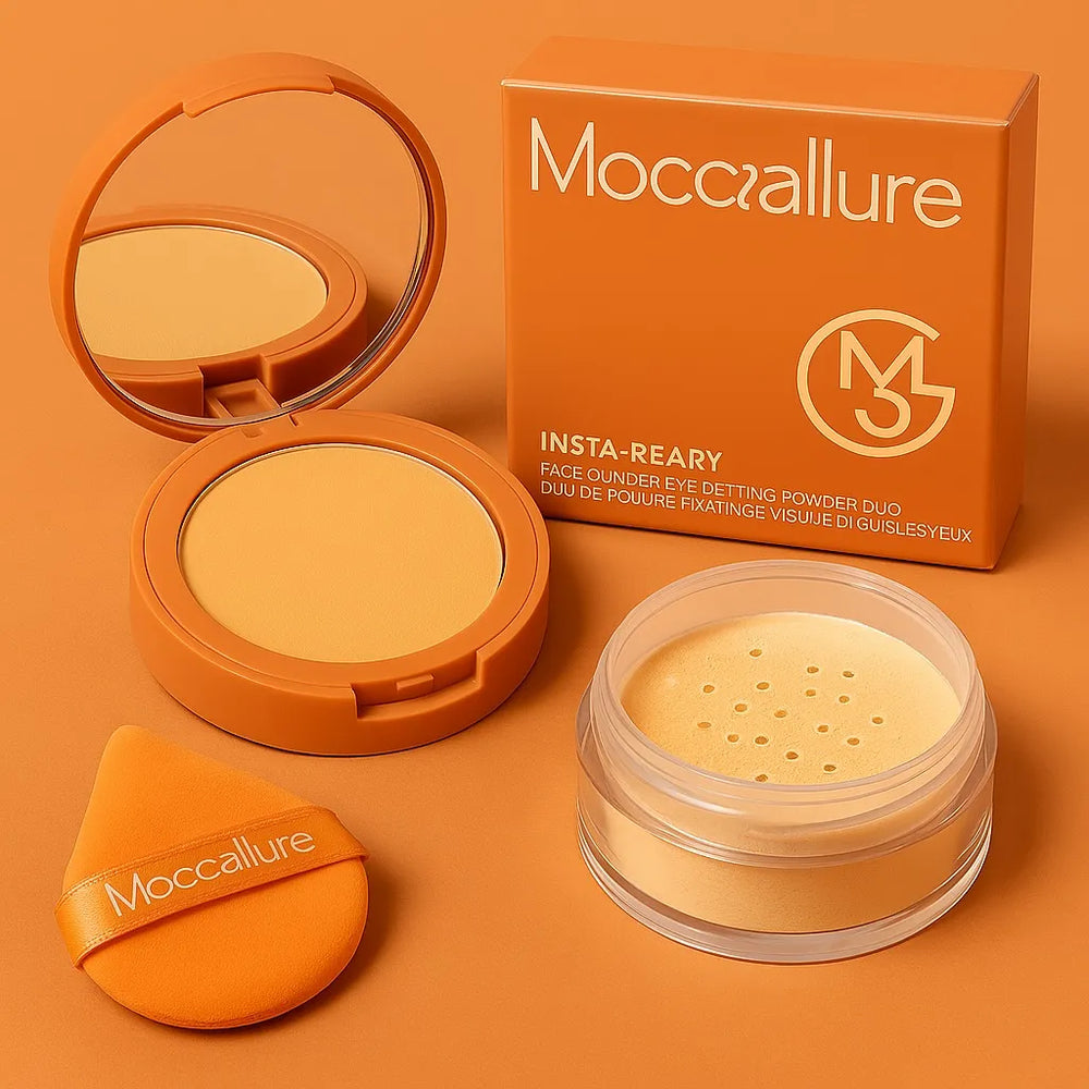 Mocallure 2 in 1 Compact + Loose Powder Mocallure