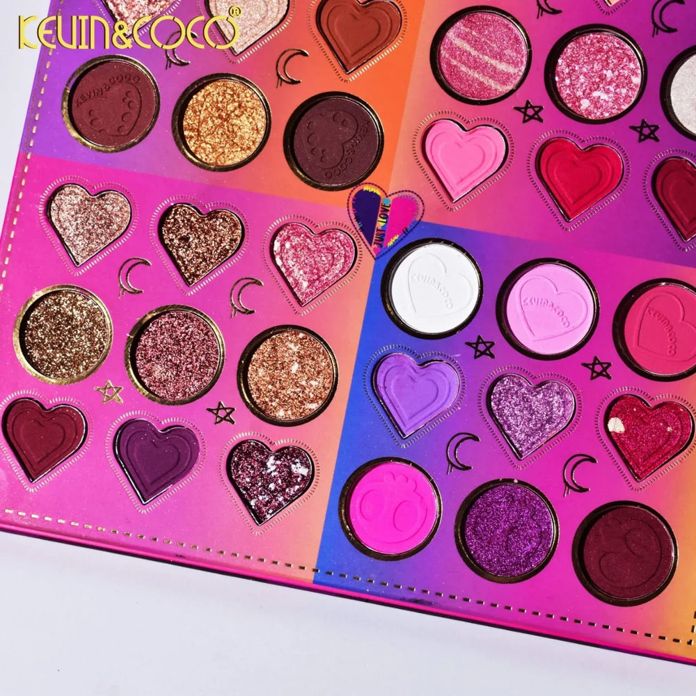 Kevin & Coco Halloween 76 Colors Eyeshadow Palette Kevin & Coco