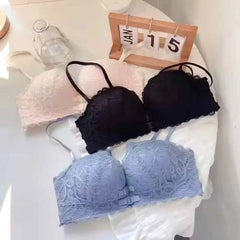 Double Layer Front Buckle Type Strapless Non Slip Small Chest Cosmia.pk