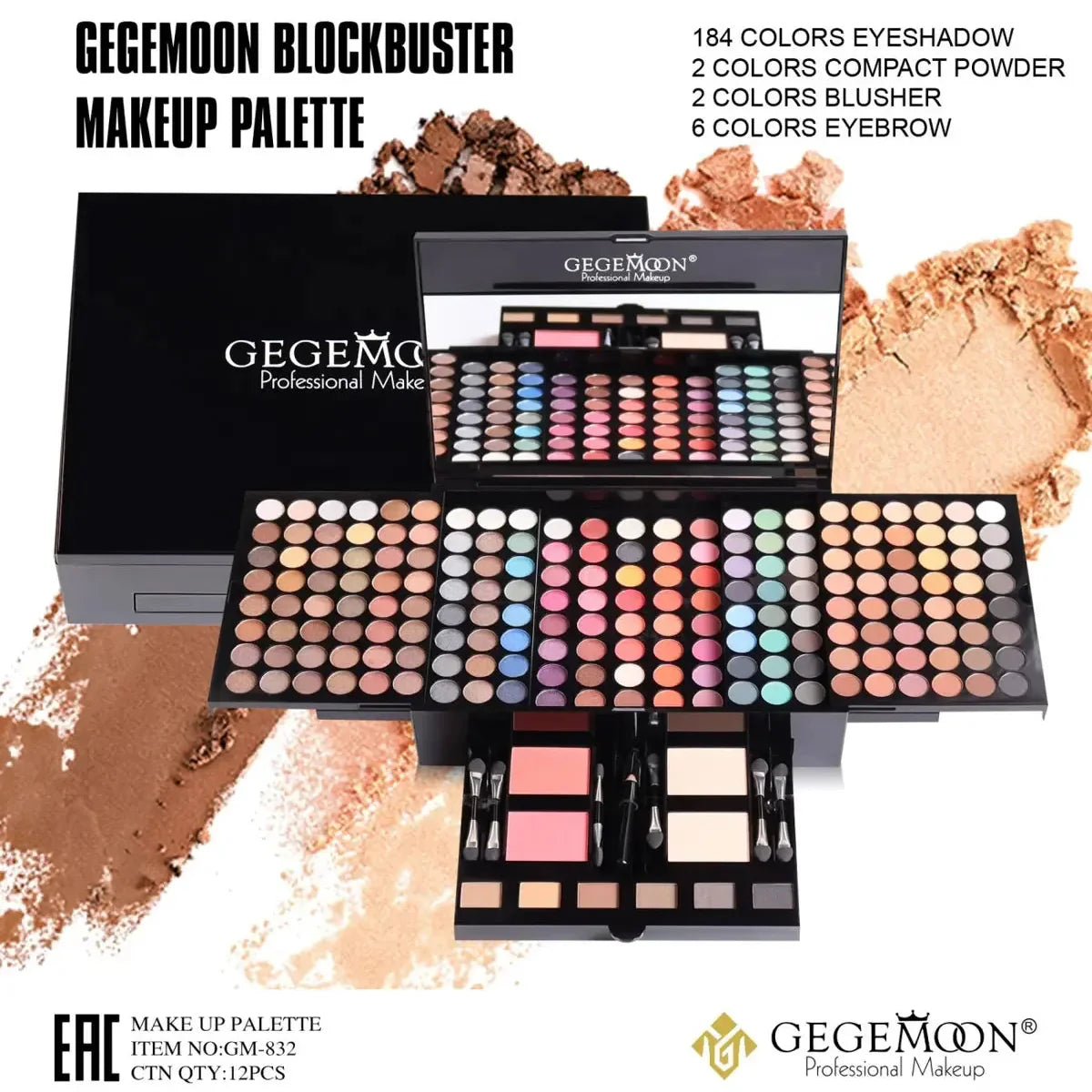 GEGEMOON Blockbuster Makeup Palette Gegemoon