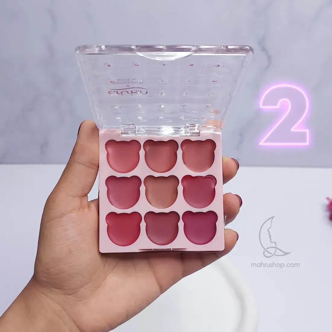 Artskin Nine Colours Lipgloss Palette ARTSKIN