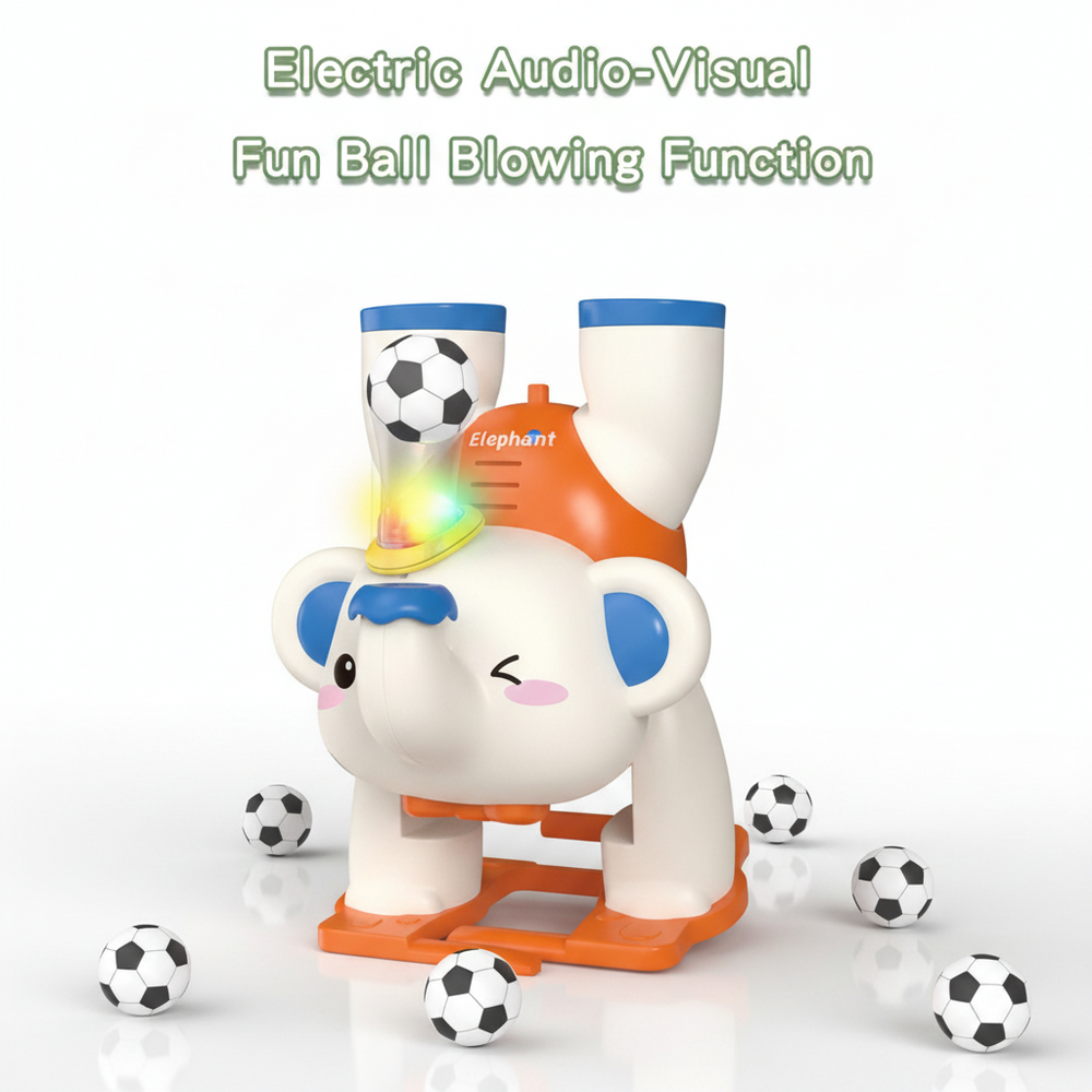 Blowing Balls Upside Down Elephant Toy - Each Cosmia.pk