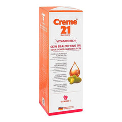 Creme 21 Vitamin Rich Skin Beautifying Oil, For Sensitive Skin - 100ml Creme 21