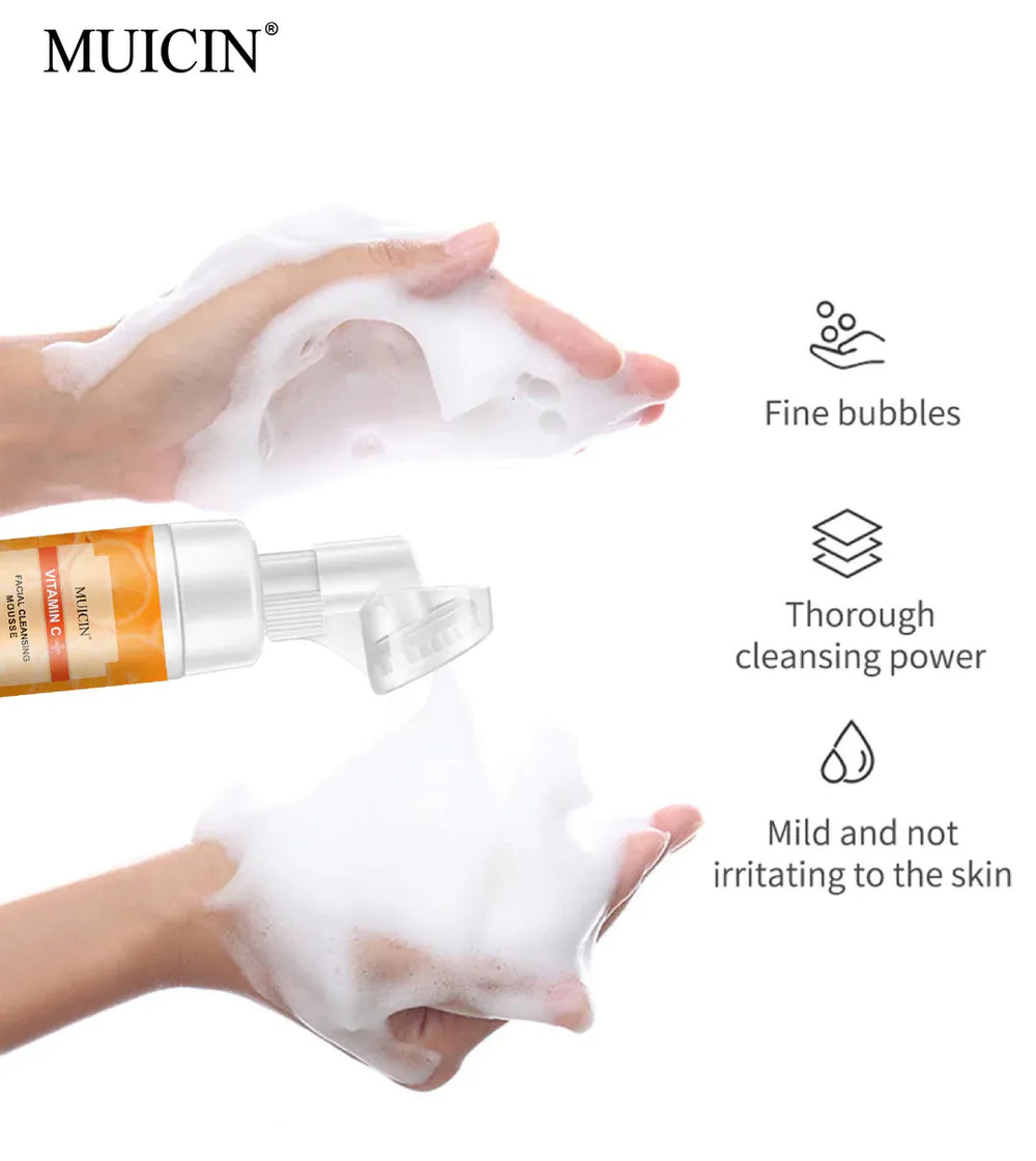 MUICIN - Vitamin C Bubble Foaming Facial Cleanser - 150ml Muicin