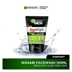 Garnier Men Acno-Fight Wasabi Facewash - 100ml Garnier
