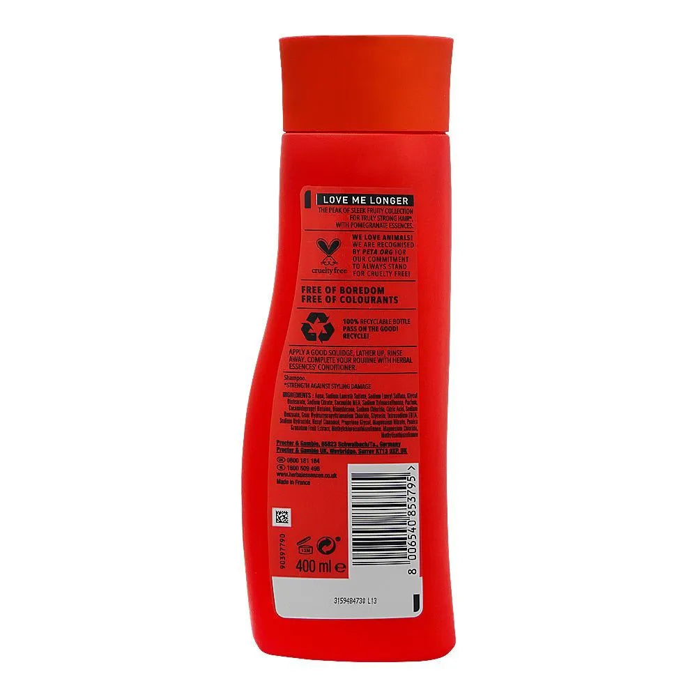 Herbal Essence Love Me Longer Shampoo, For Damaged Hair - 400ml Herbal Essence