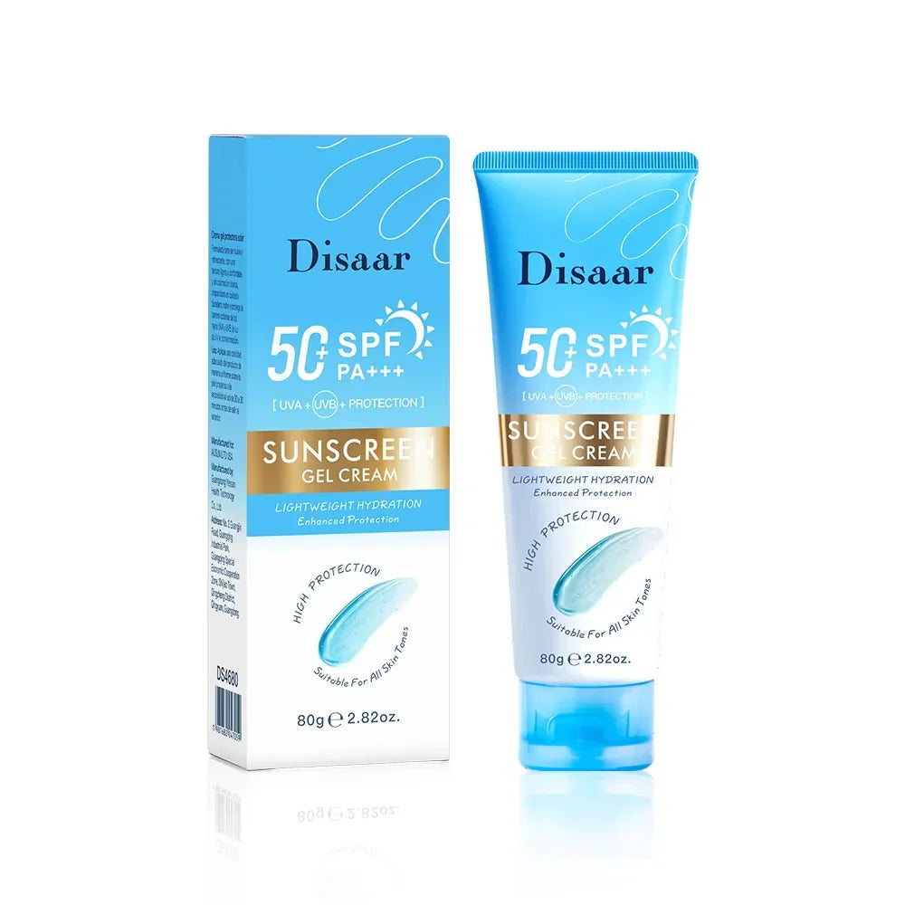 Disaar Sunscreen Gel Cream with SPF 50 PA+++ - 80g DISAAR