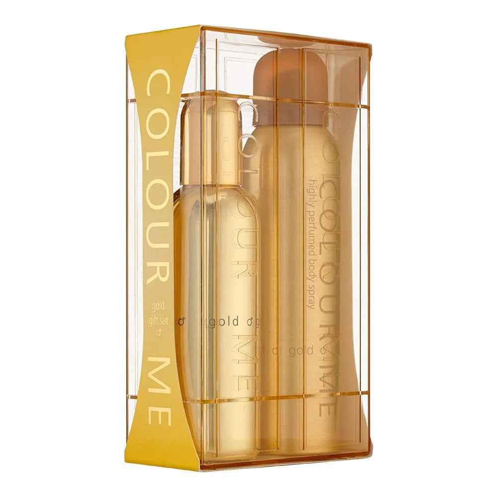 Milton Lloyd Color Me Gold Homme Set For Men, Eau De Toilette, 90ml + Milton Lloyd