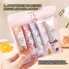 Yara Perfume Fragrance Hydrating And Moisturizing Hand Cream - 5 Pcs yara