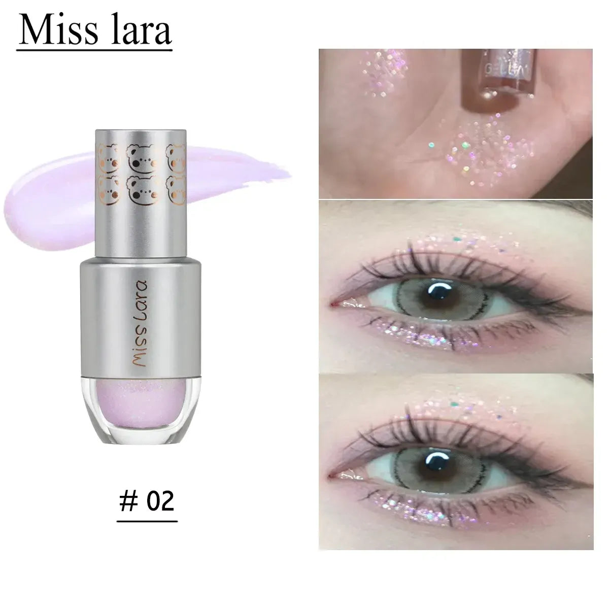 Miss Lara Your Life Beautiful Shimmering Glitter Liquid Highlighter Miss Lara
