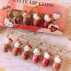 QEARLYA Hello Kitty Matte Lip Gloss Qearlya