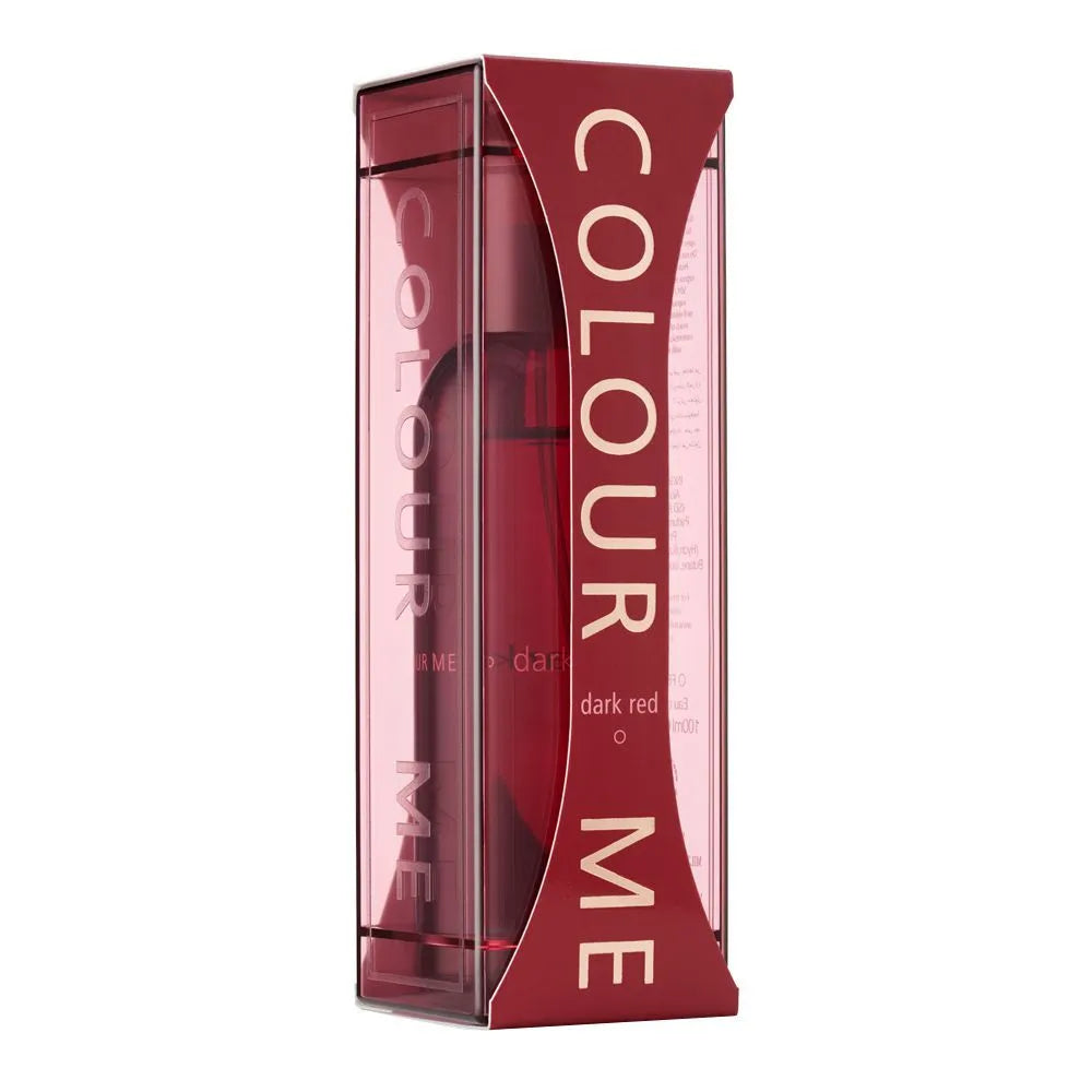 Milton Lloyd Color Me Dark Red Femme Eau De Parfum, For Women - 100ml Milton Lloyd