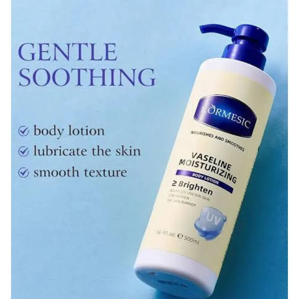 Kormesic Vaseline Brighten Moisturising UV Protected Boby Lotion - 500ml KORMESIC
