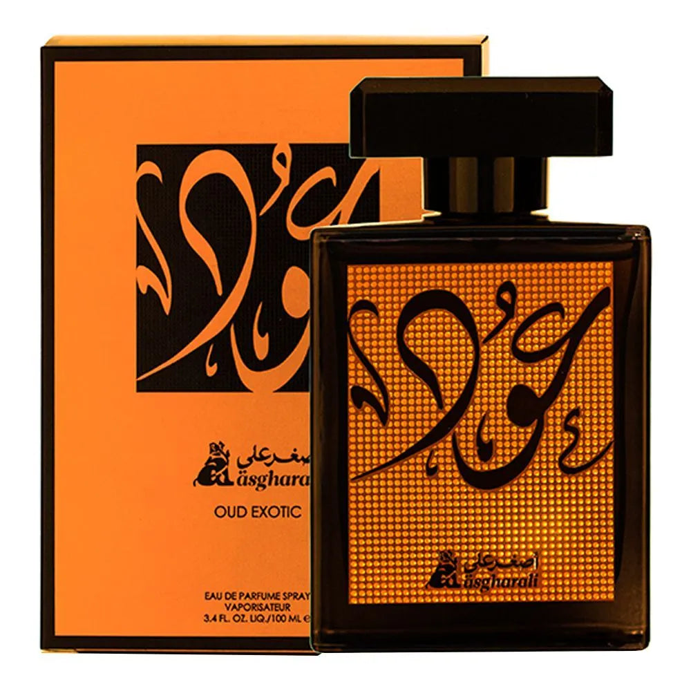 Asgharali Exotic Oud Eau De Parfum, Fragrance For Men & Women - 100ml Asgharali