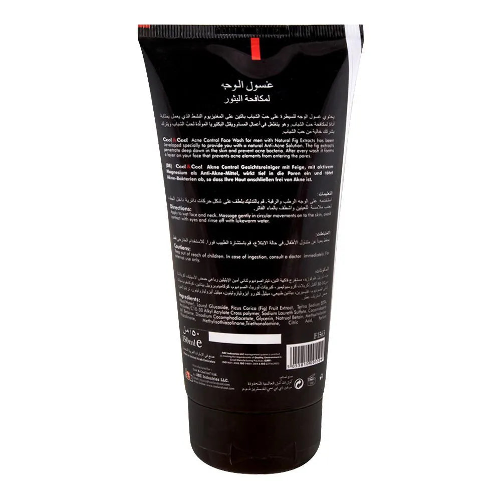 Cool & cool Acne Control Face Wash For Men Cool & Cool