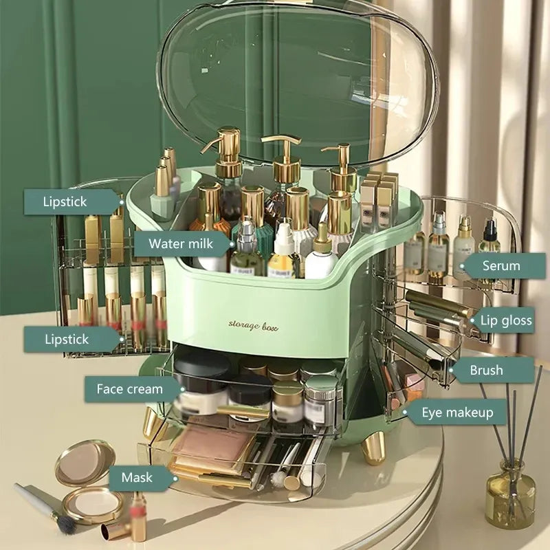Makeup Organizer Storage Box Cosmia