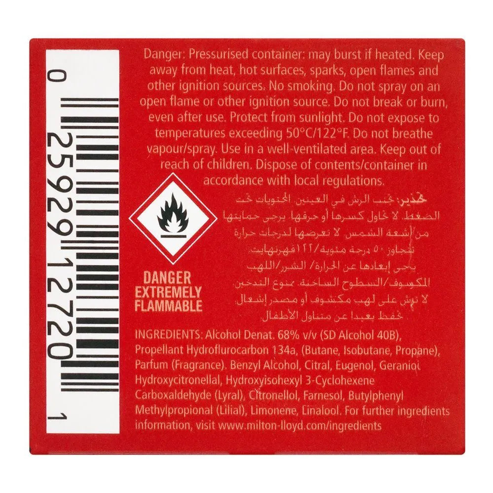 Milton Lloyd Color Me Red Femme Eau De Parfum, For Women - 100ml Milton Lloyd
