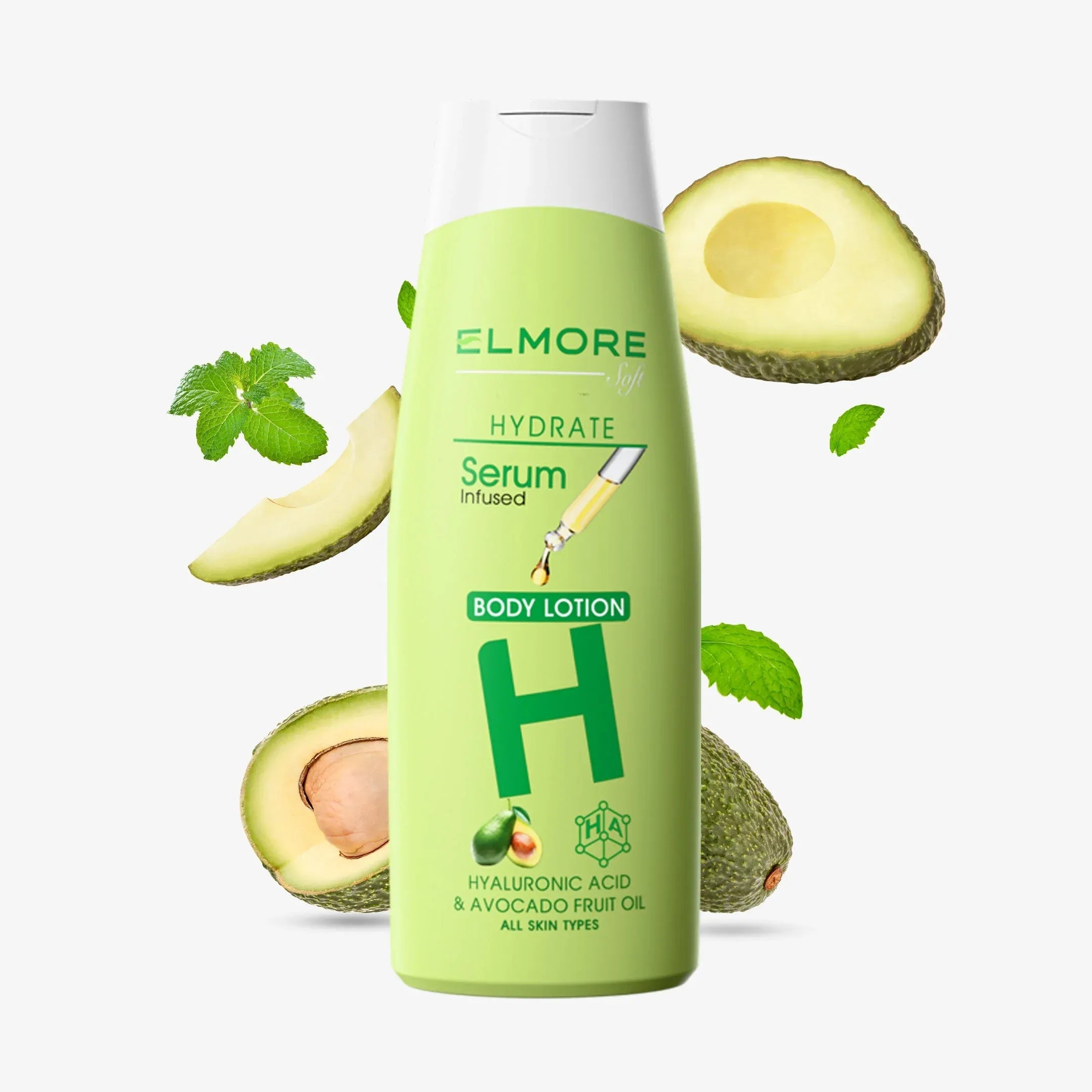 Elmore Aloe Vera & Avocado Extracts Skin Hydrate Body Lotion -250ml Elmore