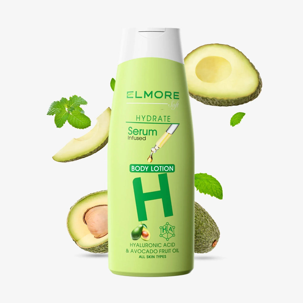 Elmore Aloe Vera & Avocado Extracts Skin Hydrate Body Lotion -250ml Elmore